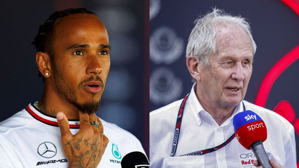 Lewis Hamilton &#038; Helmut Marko