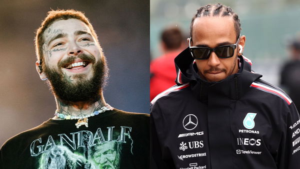 Lewis Hamilton Post Malone