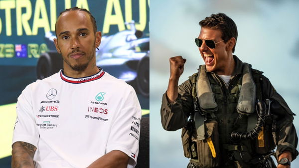 Lewis Hamilton Tom Cruise