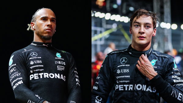 Lewis Hamilton and George Russell&#8230;.