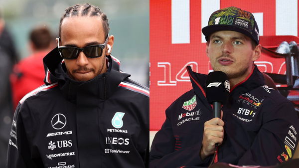 Lewis Hamilton and Max Verstappen,