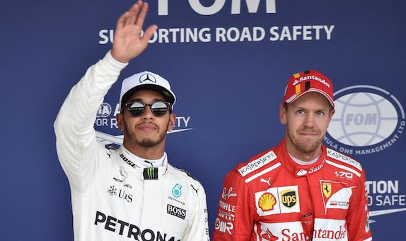 Hamilton and Vettel Q3 Result