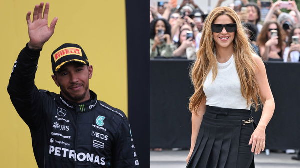 Lewis Hamilton and Shakira