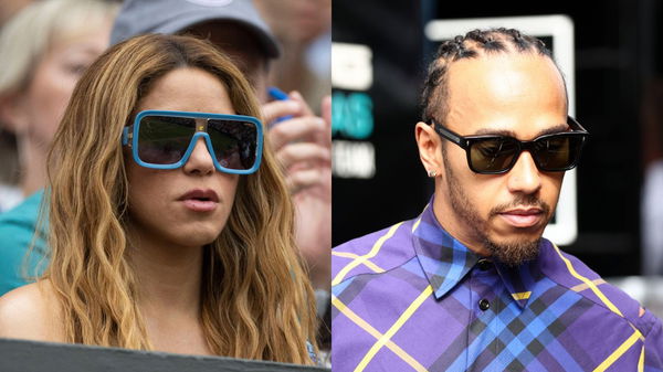 Lewis Hamilton and Shakira