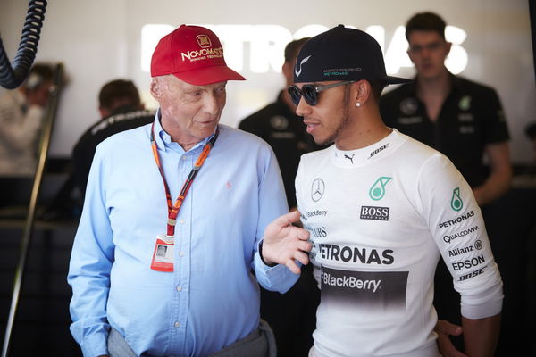 Formula One, F1-Lewis Hamilton and Niki Lauda, Mercedes