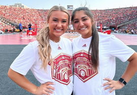 Lexi Rodriguez and Maisie Boesiger