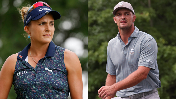 Lexi Thompson Bryson DeChambeau Collage