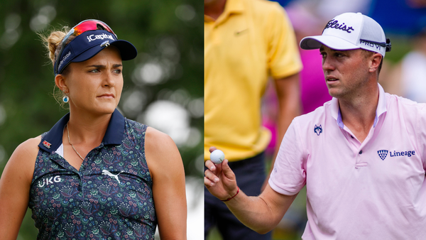 Lexi Thompson Justin Thomas Collage