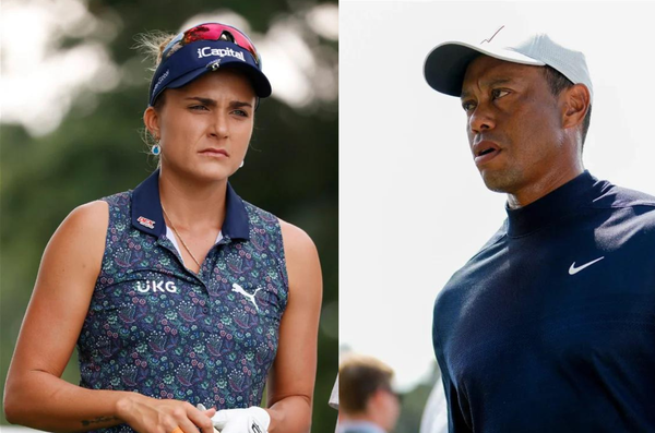 Lexi Thompson and Tiger Woods