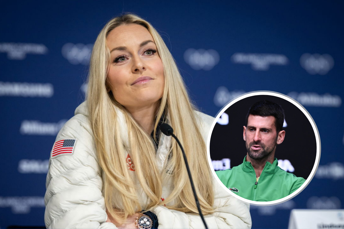 Novak Djokovic’s 4-Word Reaction to Lindsey Vonn’s Battle With Injuries Says It All