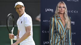 Lindsey Vonn and Jannik Sinner