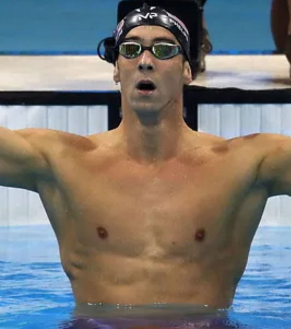 Lindsey Vonn and Micheal Phelps (1)