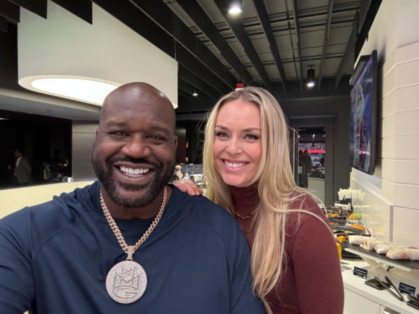 Lindsey Vonn and Shaquille O&#8217;Neal_ source_ Twitter