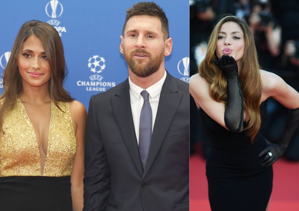 Lionel Messi Antonella Roccuzzo Shakira