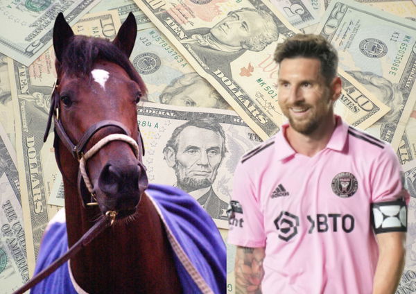 Lionel Messi &#038; Horse fusaichi pegasus