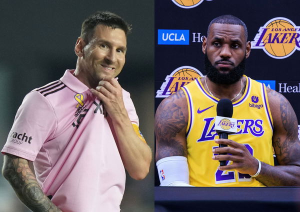 Lionel Messi LeBron James Inter Miami LA Lakers