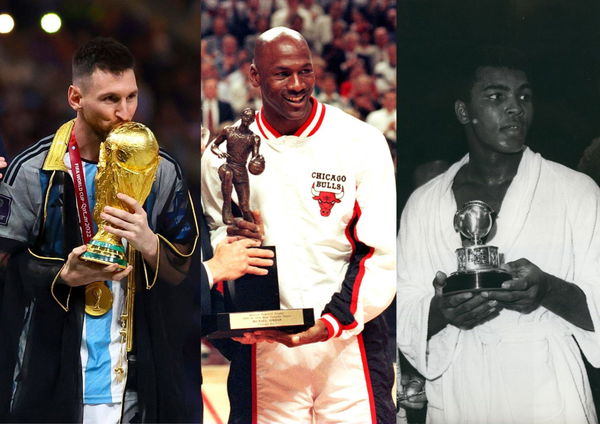 Lionel Messi Michael Jordan Muhammad Ali