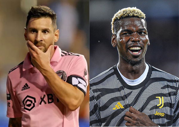 Paul Pogba “Cooking” Lionel Messi’s Bodyguard in Rare Football Duel ...