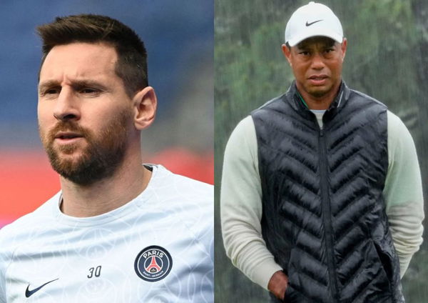 Lionel Messi Tiger Woods