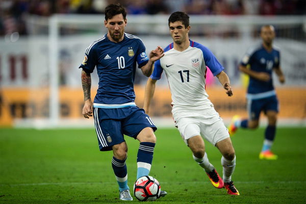 Lionel Messi and Cristian Pulisic