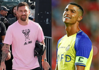 Lionel Messi and Cristiano Ronaldo