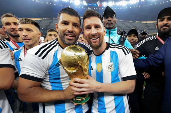 Lionel Messi and Sergio Aguero