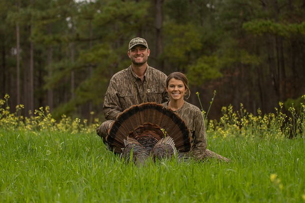 Logan Cooke and his wife