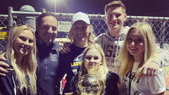 Love having my family with me to celebrate our first state championship. Lexi started for me the last