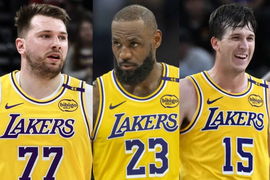 Luka Doncic, LeBron James, Austin Reaves