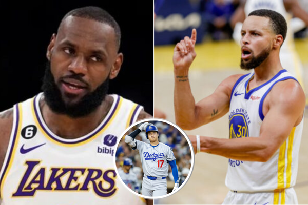 LeBron James   Stephen Curry  Shohei Ohtani