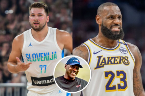 Luka Doncic Gets Unexpected Response From LeBron James After Surpassing Michael Jordan