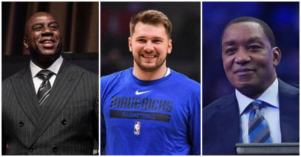 Luka Doncic, Magic Johnson, Isiah Thomas