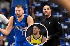 Luka Doncic, Nico Harrison Tyrese Haliburton
