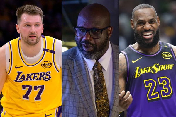 Luka Doncic, Shaquille O&#8217;Neal, LeBron James