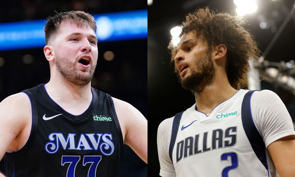 Luka Doncic and Dereck Lively II