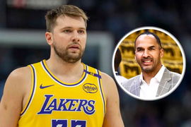 Luka Doncic and Nico Harrison