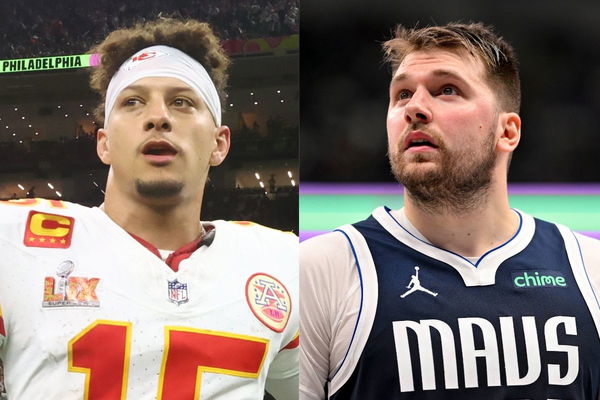 Luka Doncic and Patrick Mahomes