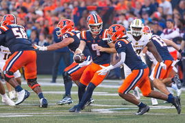 NCAA Football 2025: Western Michigan Broncos V University Of Illinois Fighting Illini