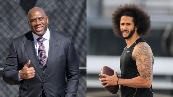 Magic Johnson Colin Kaepernick