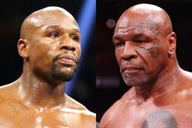 MIke Tyson and Floyd Mayweather