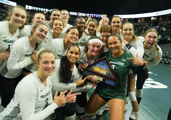 MSU Spartans Women&#8217;s Volleyball, source &#8211; MSU X account