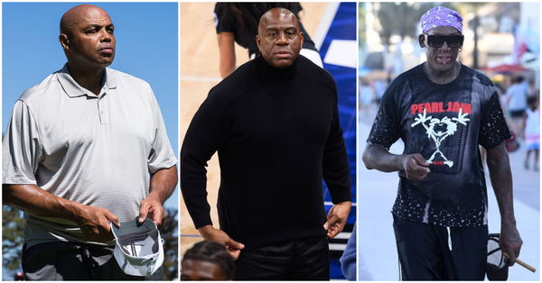 Magic Johnson, Charles Barkley, Dennis Rodman