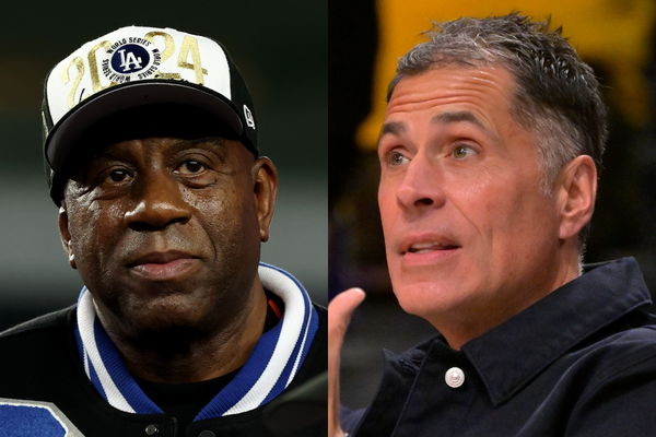 Magic Johnson, Rob Pelinka