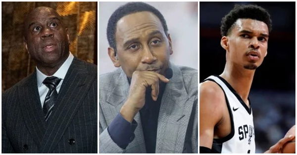 Magic Johnson, Stephen A. Smith, Victor Wembanyama