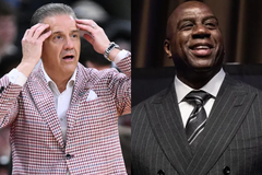 Magic Johnson and John Calipari