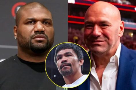 Manny Pacquiao’s Trainer Helps Dana White’s Fighter Impress Rampage Jackson Ahead of Netflix Fight