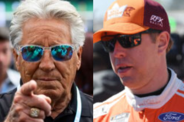 Mario Andretti and Brad Keselowski