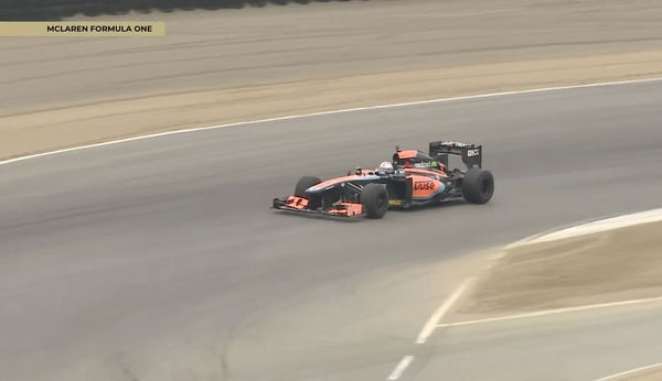 Mario Andretti in McLaren Car