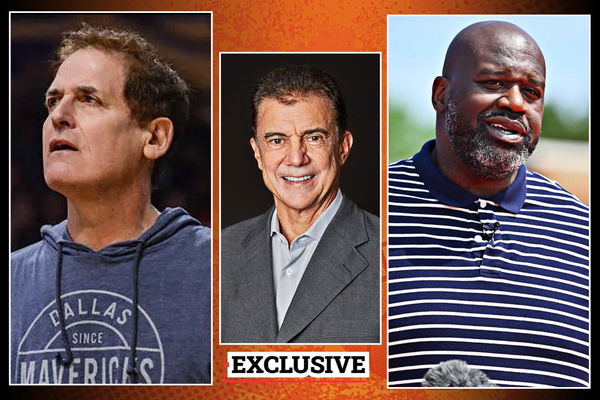 Mark Cuban, Leonard Amato and Shaquille O&#8217;Neal (credits: Imago)