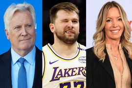 Mark Walter, Luka Doncic, Jeanie Buss